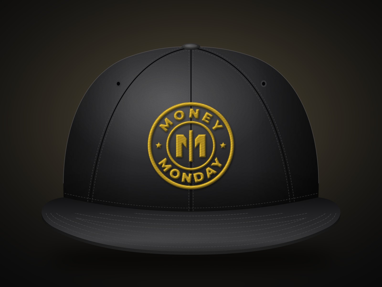 Emblem Cap, All Gold