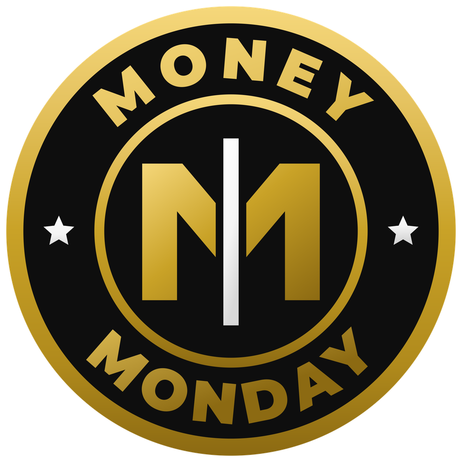 MONEY MONDAY round emblem